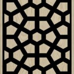 Decorative Slotted Panel 543 Pattern PDF File