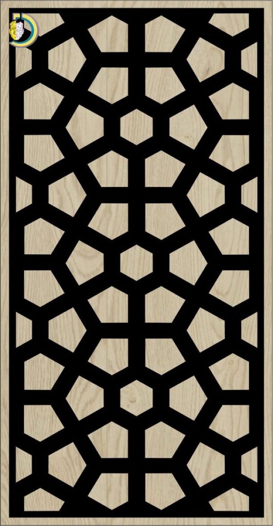 Decorative Slotted Panel 543 Pattern PDF File
