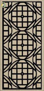 Decorative Slotted Panel 544 Pattern PDF File