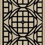 Decorative Slotted Panel 544 Pattern PDF File