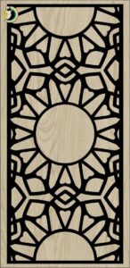 Decorative Slotted Panel 548 Pattern PDF File