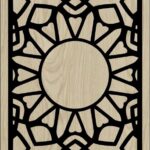 Decorative Slotted Panel 548 Pattern PDF File