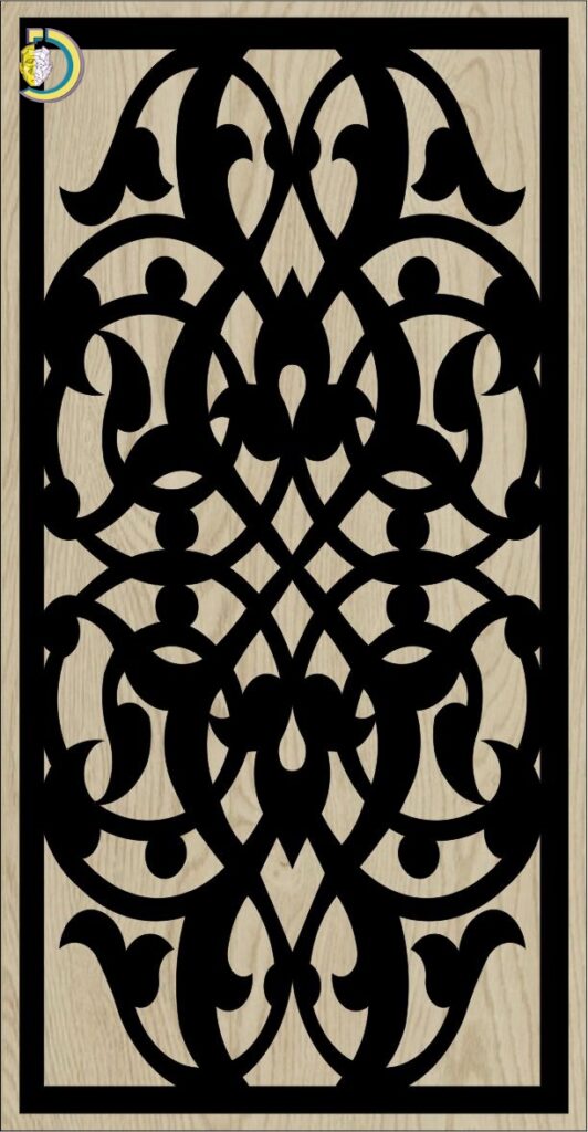 Decorative Slotted Panel 549 Pattern PDF File