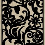 Decorative Slotted Panel 55 Pattern PDF File