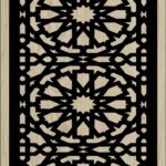 Decorative Slotted Panel 550 Pattern PDF File