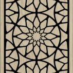 Decorative Slotted Panel 551 Pattern PDF File