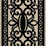 Decorative Slotted Panel 553 Pattern PDF File