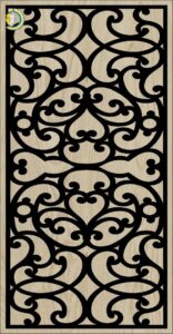 Decorative Slotted Panel 554 Pattern PDF File