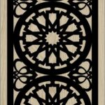 Decorative Slotted Panel 555 Pattern PDF File