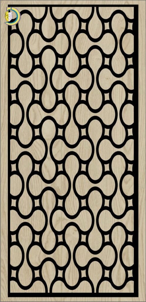 Decorative Slotted Panel 556 Pattern PDF File