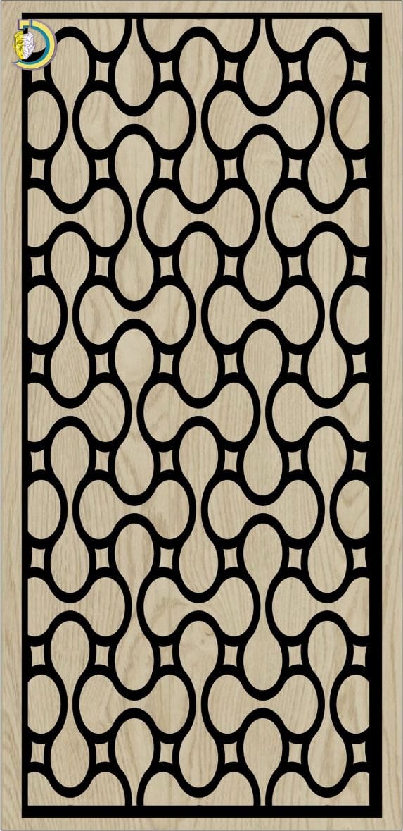 Decorative Slotted Panel 556 Pattern PDF File