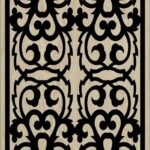 Decorative Slotted Panel 559 Pattern PDF File