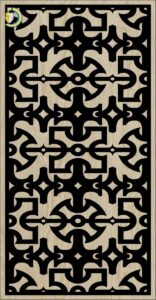 Decorative Slotted Panel 561 Pattern PDF File