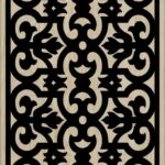 Decorative Slotted Panel 564 Pattern PDF File