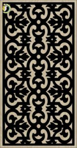 Decorative Slotted Panel 564 Pattern PDF File