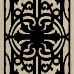 Decorative Slotted Panel 566 Pattern PDF File