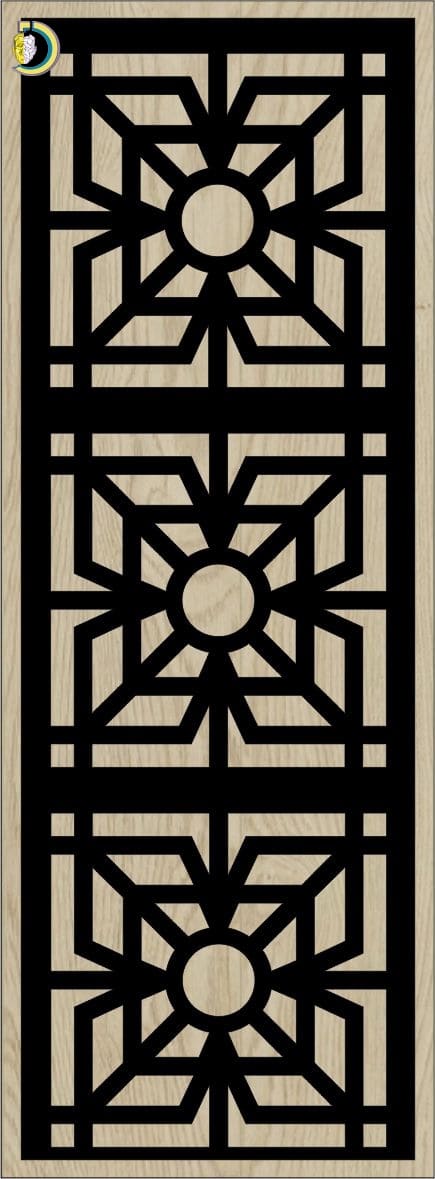 Decorative Slotted Panel 572 Pattern PDF File