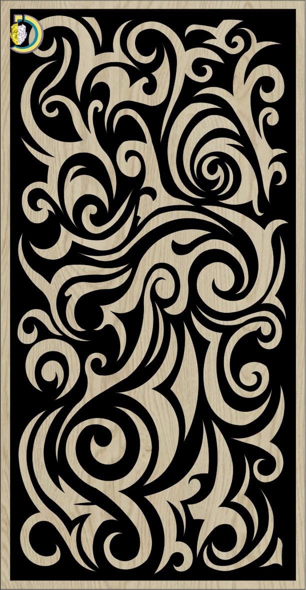 Decorative Slotted Panel 574 Pattern PDF File