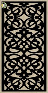 Decorative Slotted Panel 575 Pattern PDF File