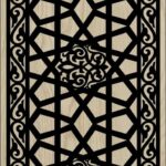 Decorative Slotted Panel 58 Pattern PDF File