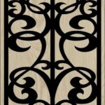 Decorative Slotted Panel 59 Pattern PDF File