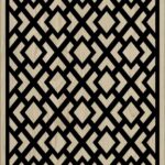 Decorative Slotted Panel 594 Pattern PDF File