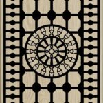 Decorative Slotted Panel 63 Pattern PDF File