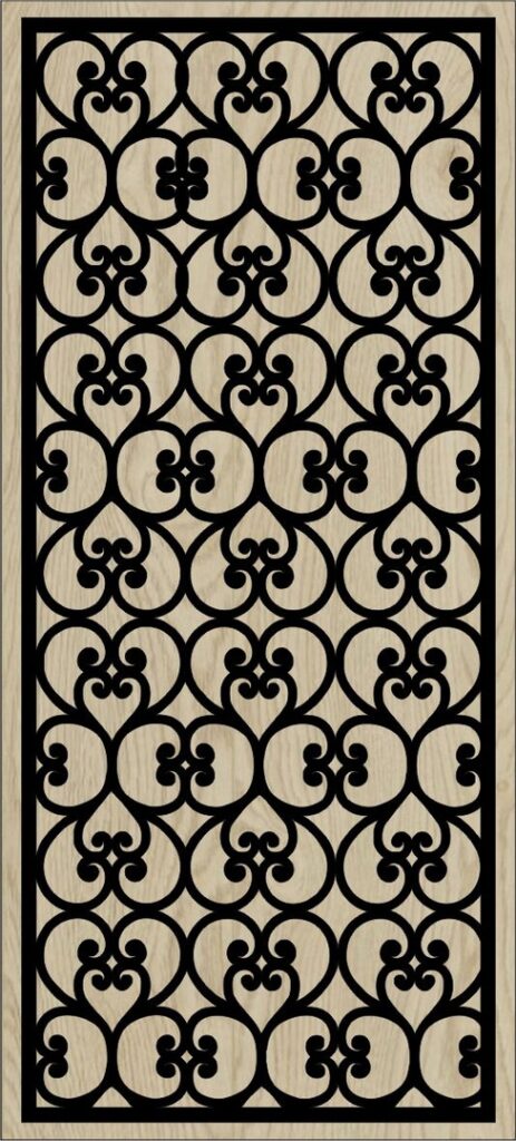 Decorative Slotted Panel 71 Pattern PDF File