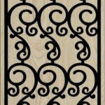 Decorative Slotted Panel 83 Pattern PDF File