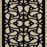 Decorative Slotted Panel 86 Pattern PDF File