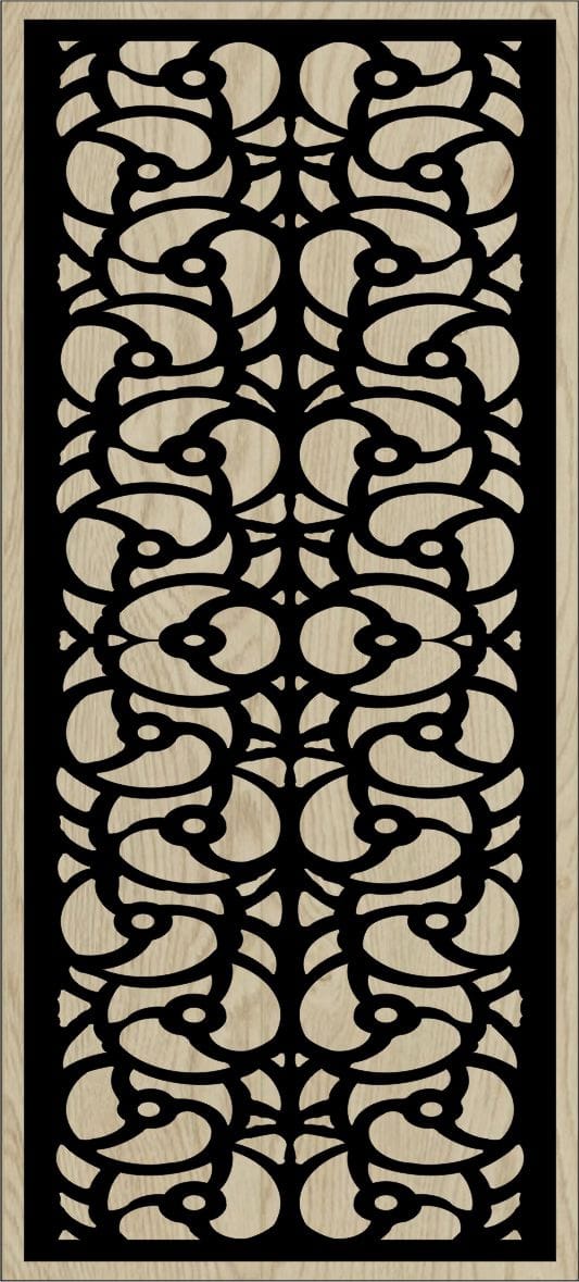 Decorative Slotted Panel 86 Pattern PDF File