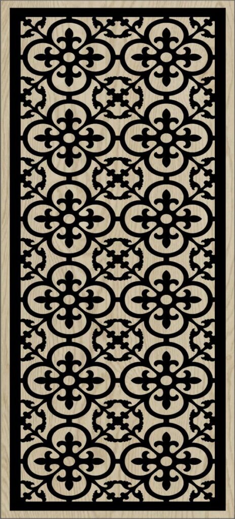Decorative Slotted Panel 88 Pattern PDF File