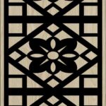 Decorative Slotted Panel 90 Pattern PDF File