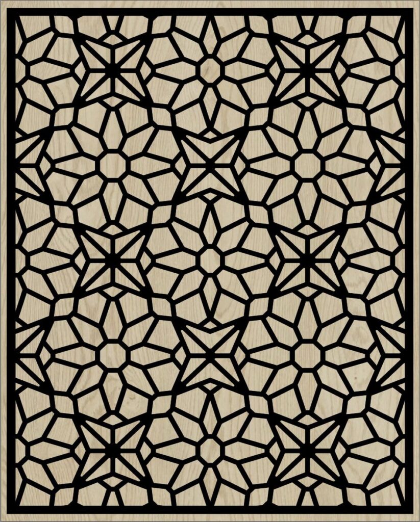 Decorative Slotted Panel Pattern 001 PDF File