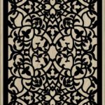 Decorative Slotted Panel 05 Pattern PDF File