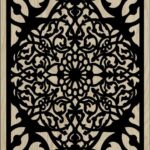 Decorative Slotted Panel 18 Pattern PDF File