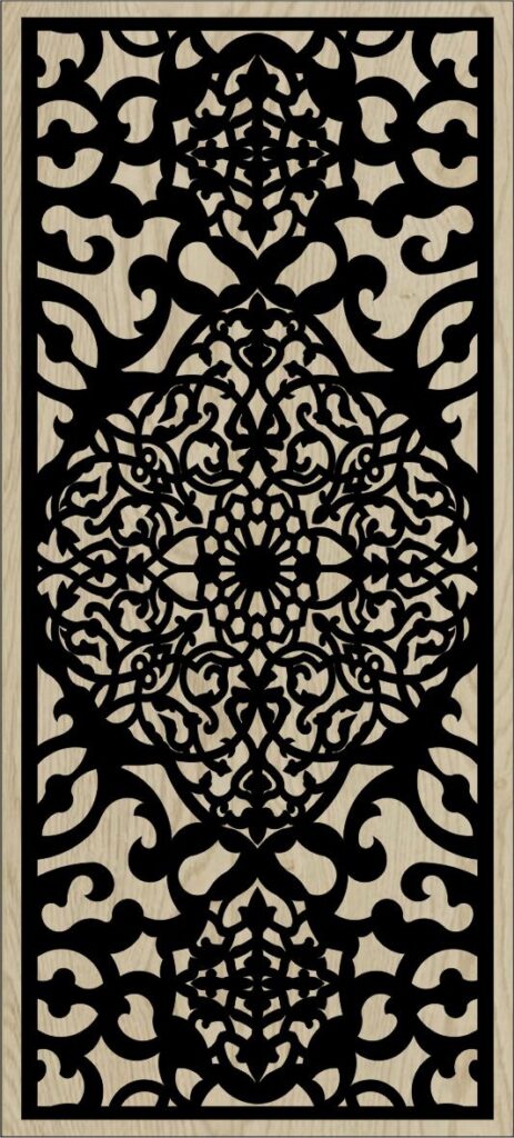 Decorative Slotted Panel 18 Pattern PDF File