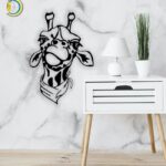 Giraffe Wall Decor Laser Cut Plasma CDR DXF SVG Free Vector