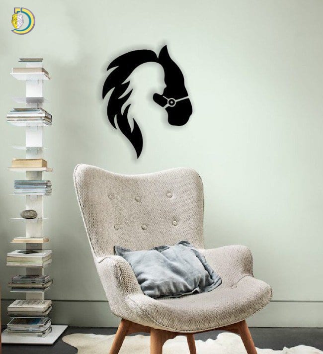 Girl with House Wall Decor Wall Art CDR DXF Free Vector