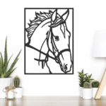 Horse Metal Wall Art Metal Wall Decoration For Home Office