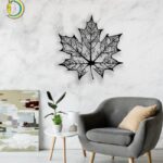 Leaf Laser Cut Wall Decor CDR Free Vector