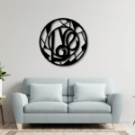 Love Circle Metal Wall Art, Metal Wall Sign, Metal Wall Decor