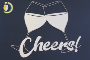 Wine Cheers Wall Art Living Room Wall Decor Free Vector