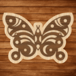 Butterfly Cricut Laser Cut SVG Free Vector