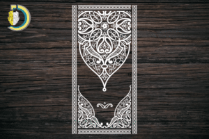 Decorative Door Design 33 CDR DXF Laser Cut Free Vector