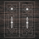 Decorative Door Design 36 CDR DXF Laser Cut Free Vector