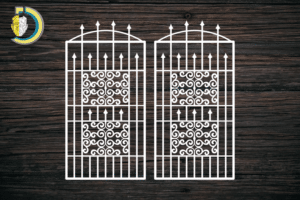 Decorative Door Design 44 CDR DXF Laser Cut Free Vector