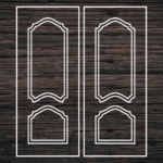 Decorative Door Design 22 CDR DXF Laser Cut Free Vector