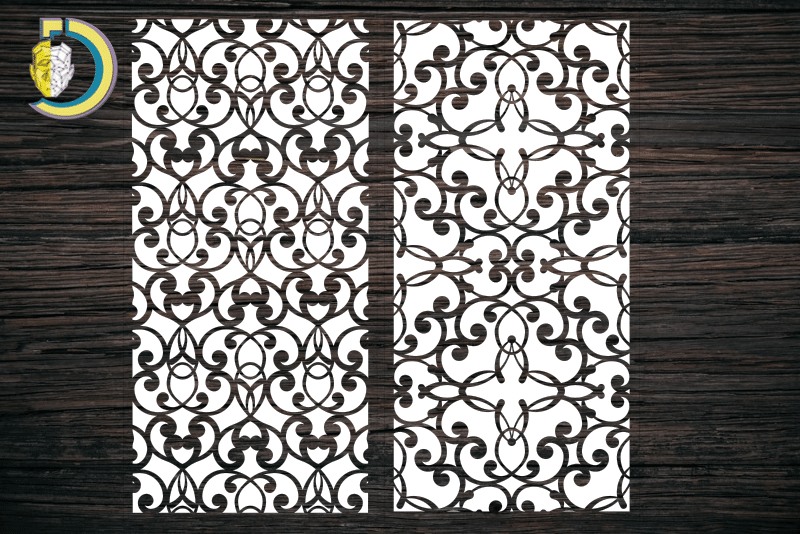 Decorative Screen Panel 102 CDR DXF Laser Cut Free Vector