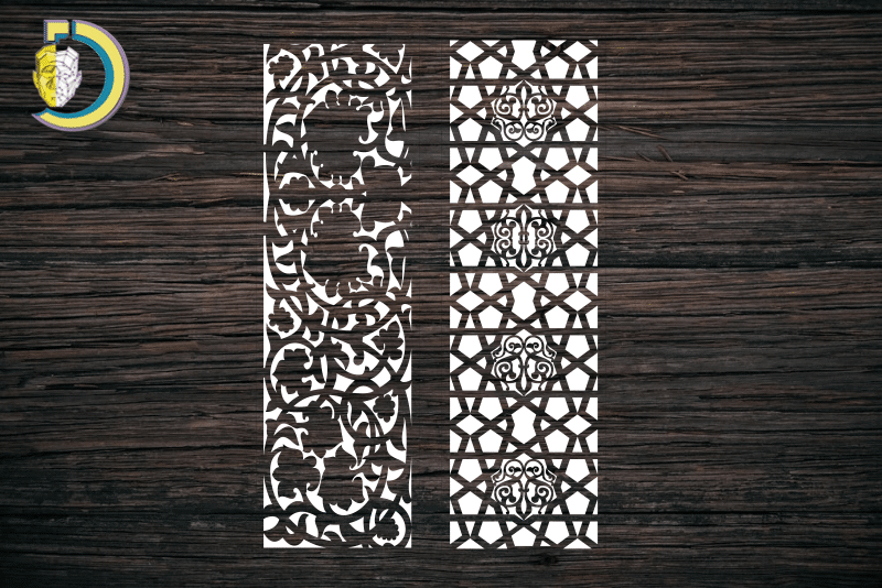 Decorative Screen Panel 103 CDR DXF Laser Cut Free Vector